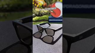 Sonnenbrille der Zukunft Die RayBan Meta Smart Glasses kann Fotos und Videos aufnehmen 😎📸 [upl. by Sigfried]