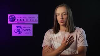 Playing my best tennis throughout the tournament – Iga Swiatek on triumph in Rome｜Italian Open [upl. by Akelahs]