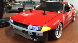 【RC DRIFT TA02 4WD：Part 14】「NISSAN BNR32 GTR nismo」New Drift Body Shakedown（Doctor Circuit） [upl. by Marco114]