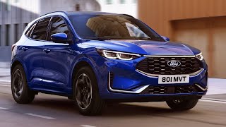 New 2024 Ford Kuga STLine facelift  Driving Exterior and Interior  Stylish SUV Design [upl. by Key]