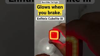 Safer and more visible when biking with Enfitnix Cubelite III [upl. by Dijam]