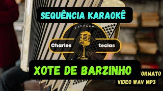 SEQUÊNCIA KARAOKÊ  XOTE DE BARZINHO [upl. by Nosirrag]