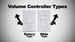 How to Install Speaker Volume Controllers from Monoprice [upl. by Eeladnerb]