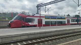 Arrival of the new CFL 2410 Coradia in Kleinbettingen with the regional train from Luxembourg [upl. by Lertnom]