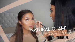 NATURAL GLAM MAKE UP TUTORIAL [upl. by Paule]