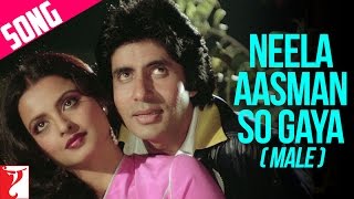 Neela Aasman So Gaya Male  Song  Silsila  Amitabh Bachchan  Rekha [upl. by Annasor]