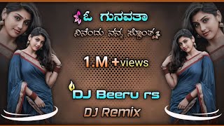 Oh Gunavantha kannada Dj Remix Songs Dj Beeru Rs Official [upl. by Grane136]