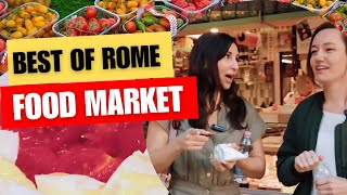 Largest food market in Rome [upl. by Aneeres]