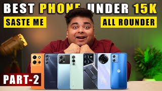 Best Phones Under 15000  FEBRUARY 2024  All Rounder in BUDGET🔥 [upl. by Nallad123]