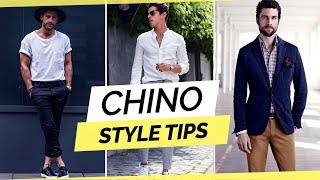 3 Ways To Style Your Chinos [upl. by Haraf432]