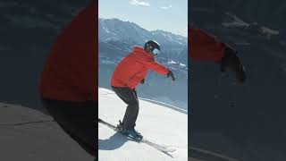 How to Tripod Butter 360 on Skis  shorts [upl. by Lani573]