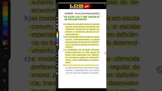 LDB ATUALIZADA 2023 🔴VUNESP🟡concursoprofessor ldb [upl. by Watt]