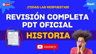 PDT Historia  Revisión completa [upl. by Anitnoc]