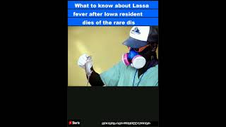 What to know about Lassa fever after Iowa resident dies of the rare diseaseShorts [upl. by Ahsiena272]