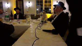 Farbrengen Gimmel Tammuz with Rav Pinson Montebello NY pt1Emunah amp The Rebbes Favorite Tefillah [upl. by Nahtaoj213]