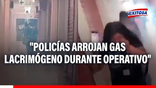 🔴🔵Tacna PNP lanzó bombas lacrimógenas a comerciantes del mercadillo Bolognesi tras operativo [upl. by Franciskus989]