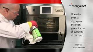 Merrychef Eikon  How to clean the oven [upl. by Thirza]