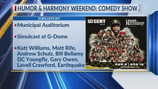 Humor and Harmony comedy show kicks off the weekend [upl. by Sivla]