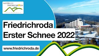 Friedrichroda  Der erste Schnee 2022 [upl. by Zena]