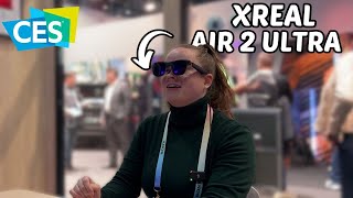 First Look XREAL Air 2 Ultra Revealed at CES 2024 [upl. by Harrell]