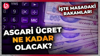 Milyonların gözü asgari ücrette 2025 asgari ücreti ne kadar olacak İşte masadaki rakamlar [upl. by Preuss]