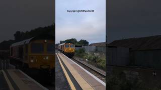 59003 Passes Chippenham class59 railway trainspotting colas train WesternSpot23 [upl. by Laniger]