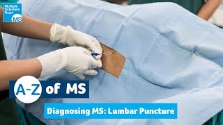 Diagnosing MS  Lumbar puncture [upl. by Yasdnil]