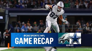 Cowboys TAKE OVER NFC East with DOMINANT defensive win over Eagles  Game Recap  CBS Sports [upl. by Amoakuh]