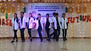 Medical Dance by BSc Nursing I Year on International Nurses day 2023 [upl. by Marienthal325]