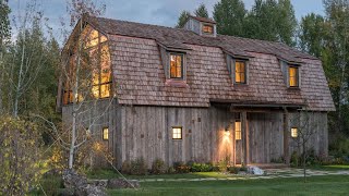 Old Hay Barn Converted To A Modern Guest House  Amazing Pictures [upl. by Nurse257]