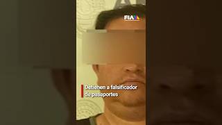 Detienen a falsificador de pasaportes en la frontera Ayudaba a cruzarlos a Estados Unidos 🚨🇺🇸 [upl. by Nedia]