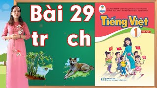 Tiếng việt lớp 1 sách cánh diều  Bài 29 Học chữ tr chữ ch [upl. by Ykvir118]