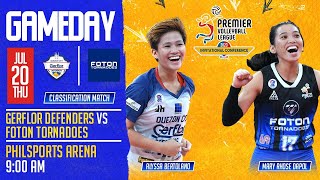 GERFLOR DEFENDERS vs FOTON TORNADOES  2023 PVL INVITATIONAL CONFERENCE  JULY 20 2023  900 AM [upl. by Khichabia]