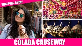 Colaba Causeway shopping guide 2017  Budget Shopping  Colaba causeway Haul  Fashion [upl. by Luanne]