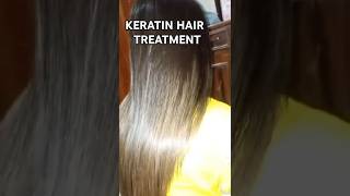 💯Keratin Treatment At Home For Straight  Smooth And Shiny Hair Straight Hair At Home shorts [upl. by Winser]