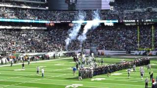 Jets Starting Line up vs Houston Texans [upl. by Mandal589]