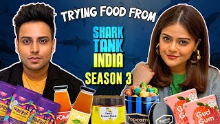 Trying SHARK TANK INDIA Season 3 Food ProductsPart 2 🦈 sharktankindia [upl. by Salkcin]