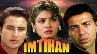 Imtihaan  1994  Full Movie Facts And Important Talks  Sunny Deol  Saif Ali Khan  Raveena Tondon [upl. by Cha]