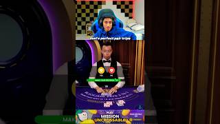 Trips Came in Clutch Massive Sidebets blackjack shorts casino [upl. by Laraine]