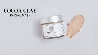 Cocoa Clay Facial Mask  Skincare Treatment [upl. by Marcelo]