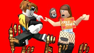 Tubers93 vs jenna battle part2  meme roblox  🤠👈 [upl. by Fidelas15]