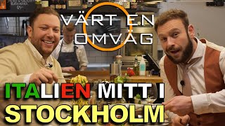 VÄRT EN OMVÄG  BÄSTA ITALIENSKA LUNCHEN  CARLS DELI [upl. by Rintoul]