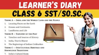 Learners Diary Class 6 SST  Chapter 1 to 7  learnerdiary kvs class6sst sst [upl. by Eislehc]