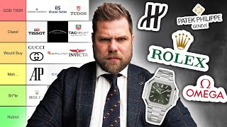 Watch Expert Brutally Ranks Watch Brands For 2024 Harshest yet [upl. by Rhoades335]