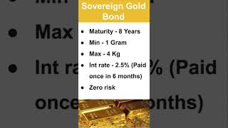 Sovereign Gold Bond Scheme SGB [upl. by Hameean26]