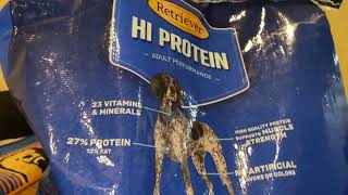 Retrieve High Protein Dog Food Review [upl. by Furnary]