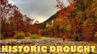 Backpacking the Buffalo River During Historic Drought [upl. by Luehrmann]