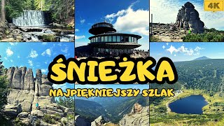 ŚNIEŻKA Najpiękniejszy szlak 4K  Karkonosze KGP 1728 [upl. by Johm]