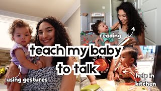 TODDLER FIRST WORD TIPS  reading routines and interactions [upl. by Johanan]