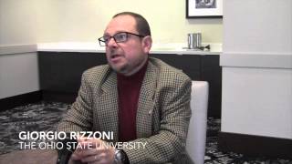 New Horizons Newsroom 2014 Giorgio Rizzoni on sustainable transportation [upl. by Plafker120]